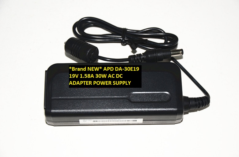 *Brand NEW* 30W AC DC ADAPTER 19V 1.58A APD DA-30E19 POWER SUPPLY